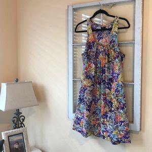 Floral Racer Back Dress